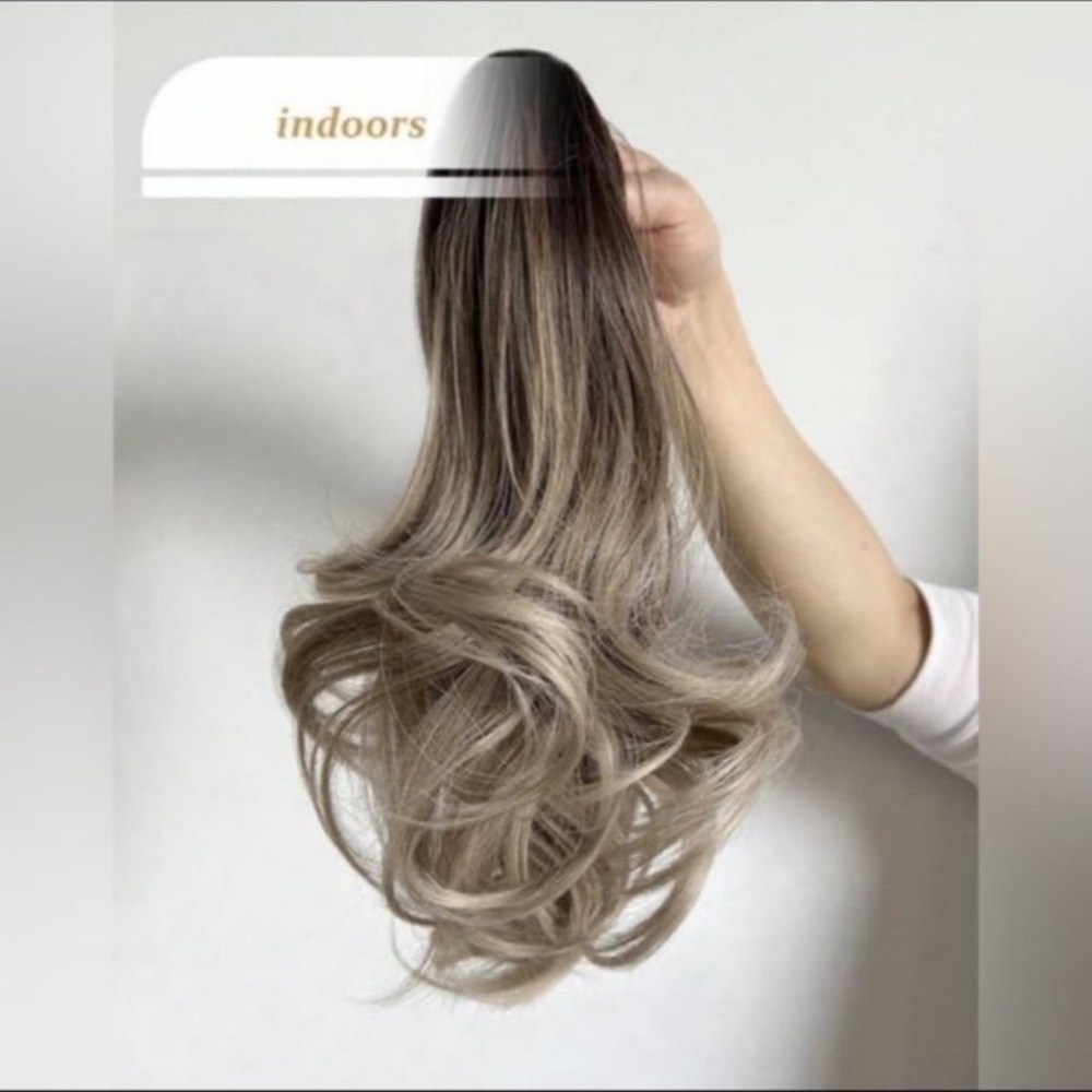 Ponytail Clip Extension